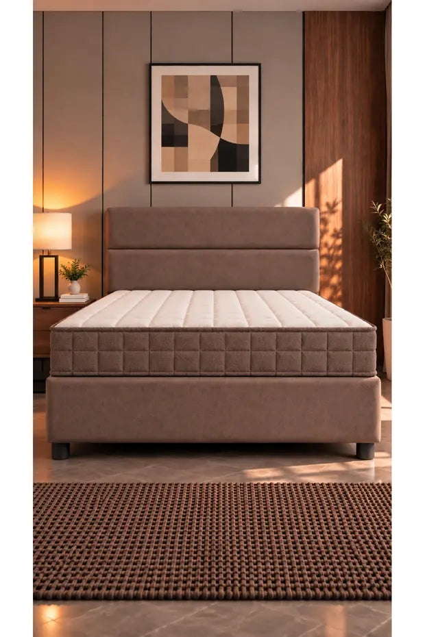 Tek Kişilik Full Ortopedik Bamboo Yaysız Sünger Yatak 90x190