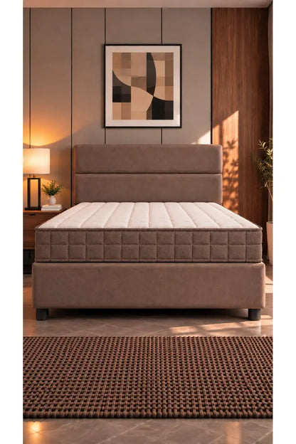 Tek Kişilik Full Ortopedik Bamboo Yaysız Sünger Yatak 90x190