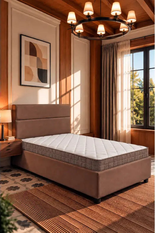 Tek Kişilik Full Ortopedik Bamboo Yaysız Sünger Yatak 90x190