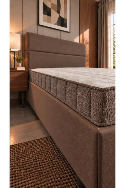 Tek Kişilik Full Ortopedik Bamboo Yaysız Sünger Yatak 90x190