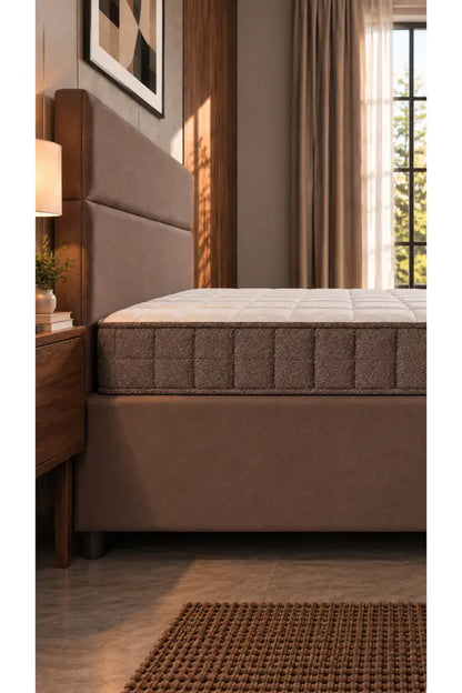 Tek Kişilik Full Ortopedik Bamboo Yaysız Sünger Yatak 90x190