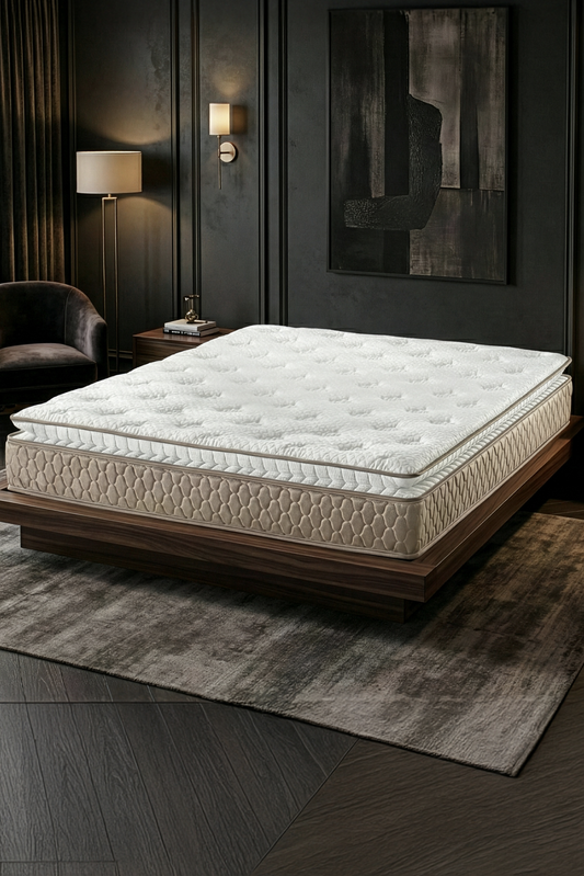 Ultra Ortopedik Bel ve Sırt Destekli Aqua Pedli Pocket Yaylı Torba Yaylı Tavşan Tüyü Kumaş Yatak