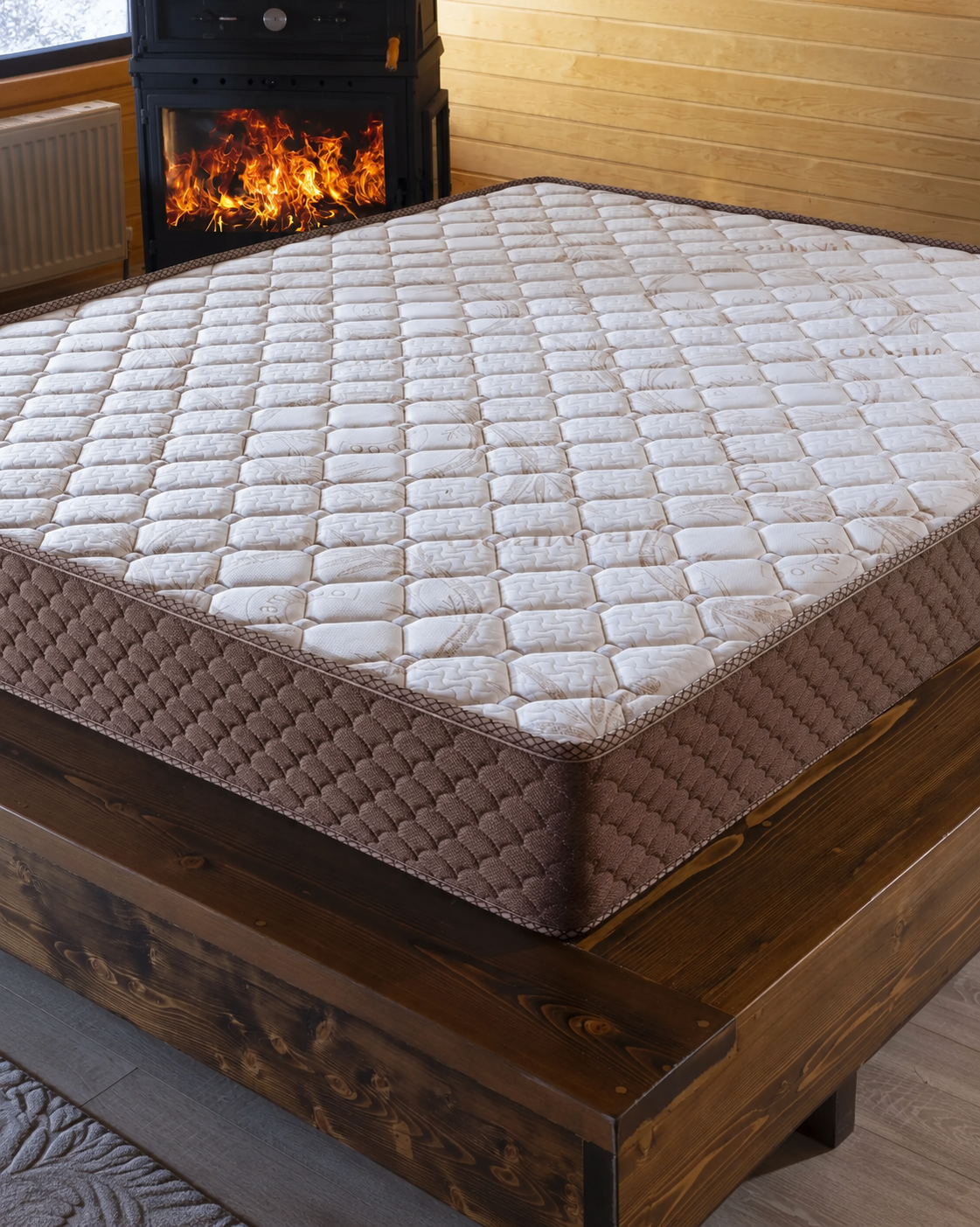 mubahyatak Full Ortopedik Bamboo Golden Star Yaylı Yatak